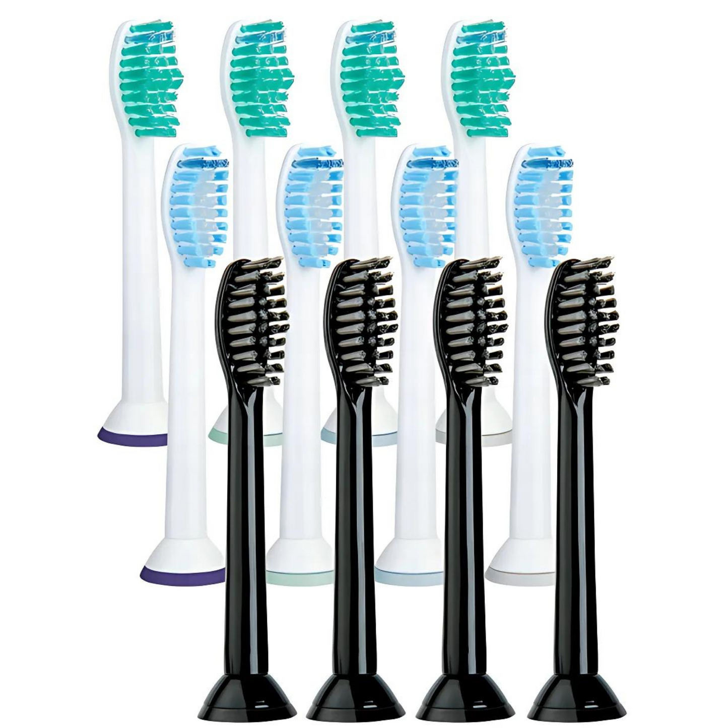 12-Pack Replacement Brush Heads for Philips Sonicare - HX6014/HX6054