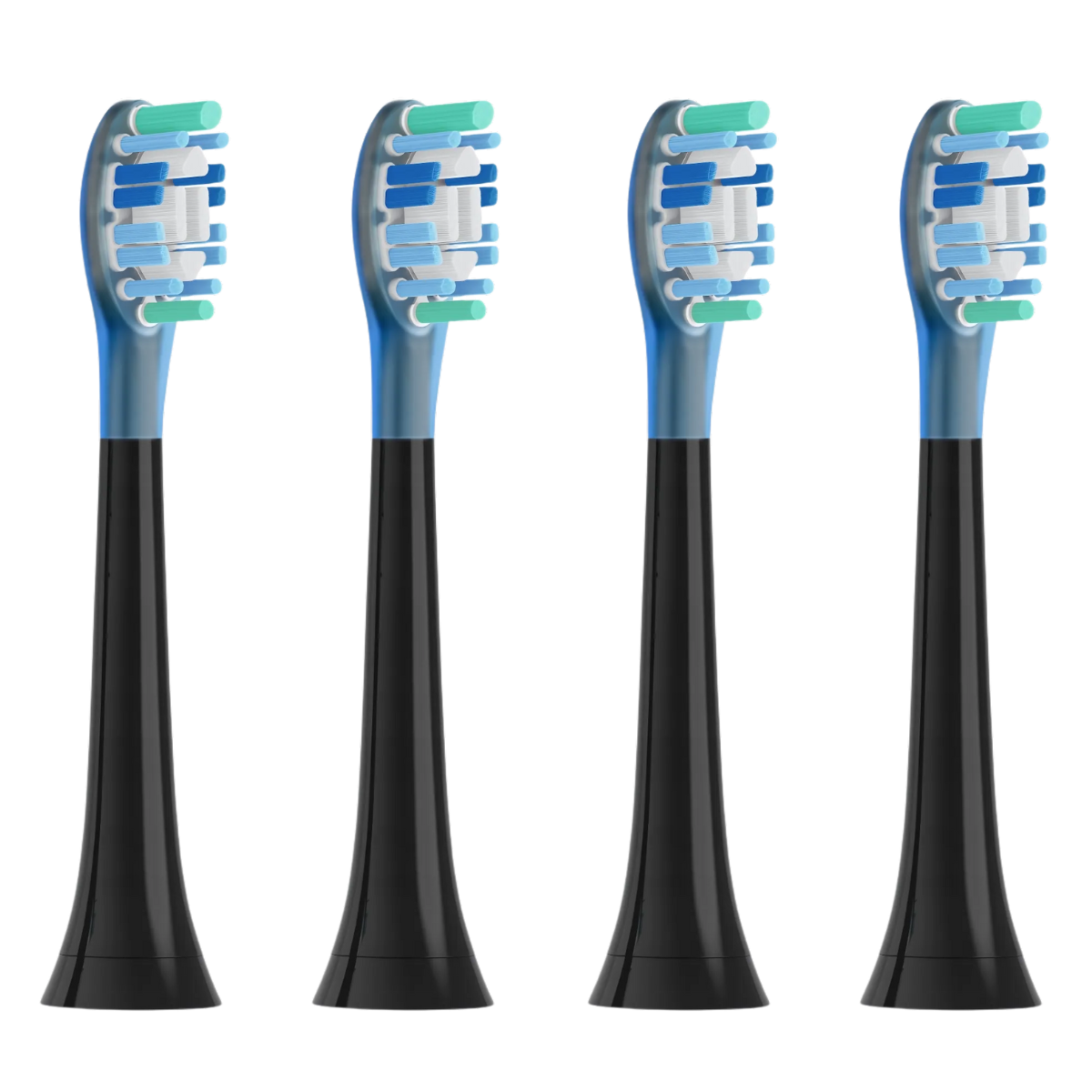Philips Sonicare 8-Pack Replacement Brush Heads - YM9044 Black & White