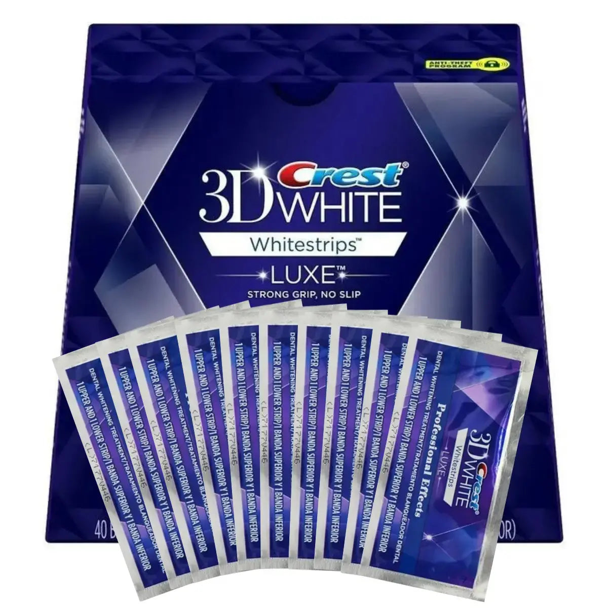 Teeth Whitening Strips Crest 3D White Luxe Professional Effects