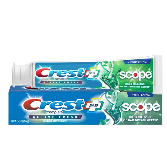 Toothpaste Crest Complete Plus Scope Active Fresh 155g