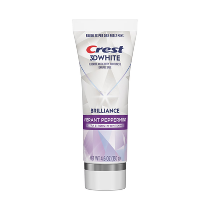 Toothpaste Crest 3D White Brilliance Vibrant Peppermint 130g
