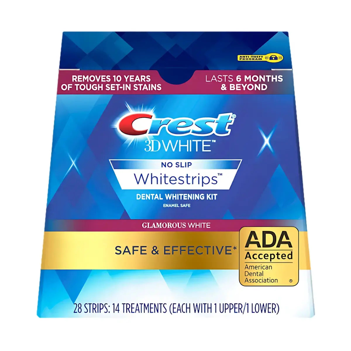 Teeth Whitening Strips Crest 3D White Glamorous White