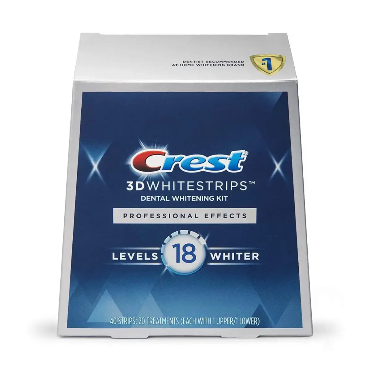 Teeth Whitening Strips Crest Professional-Level 18 Whitestrips