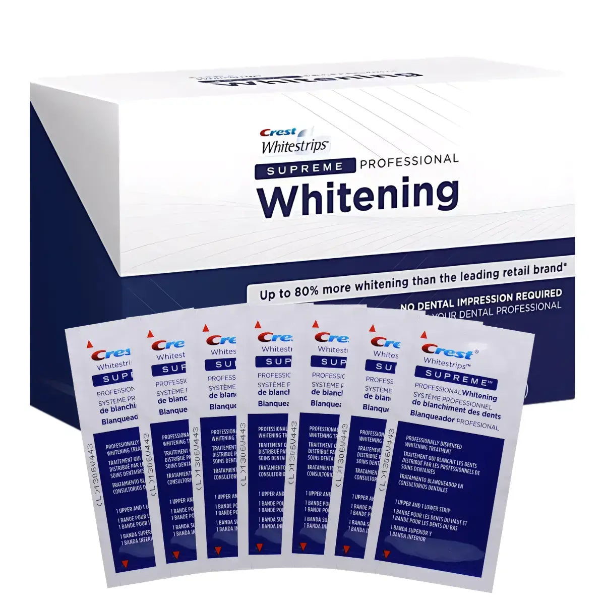 Teeth Whitening Strips Crest 3D Whitestrips Supreme Professional