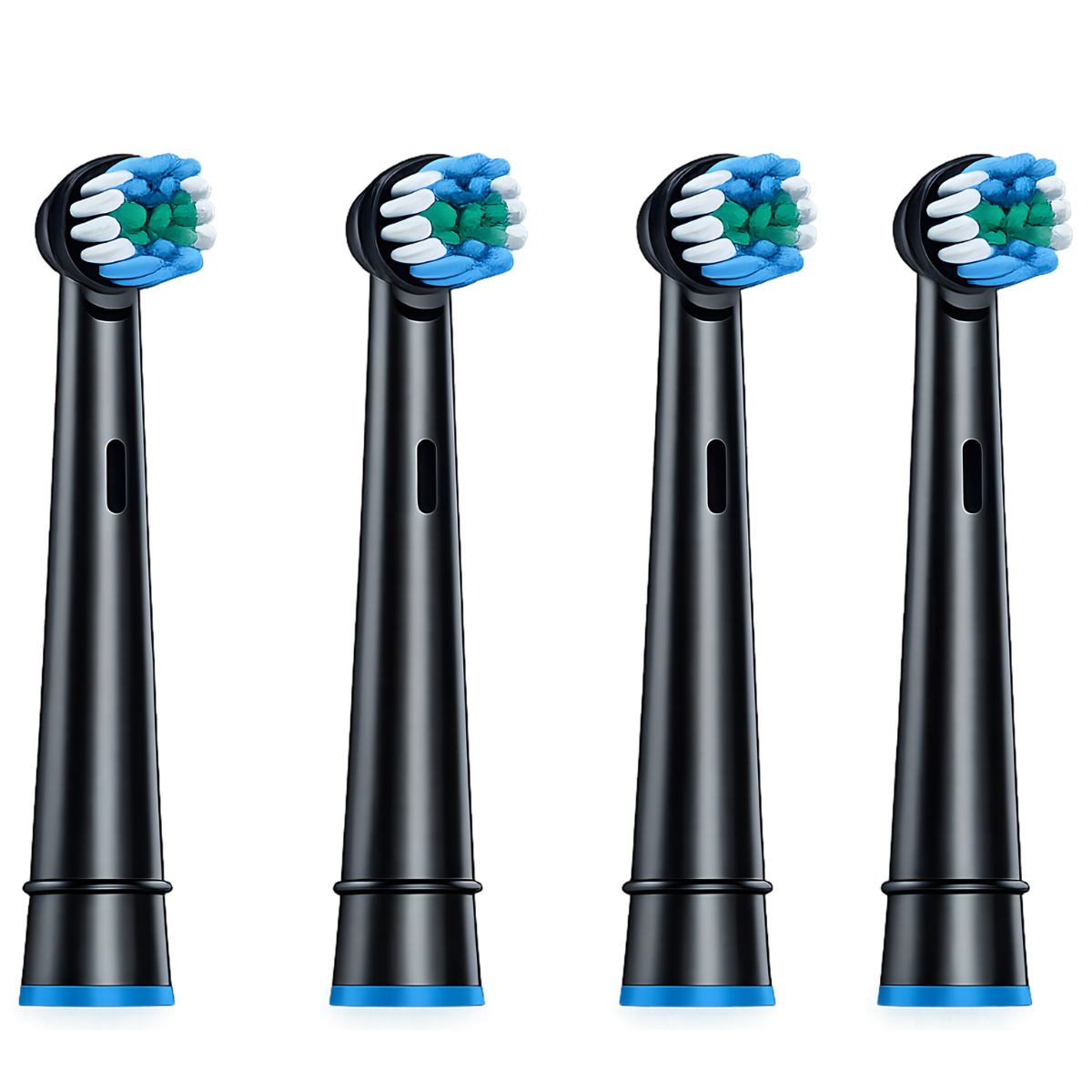 Electric Toothbrush Deep Clean Black + 4 Brush Heads