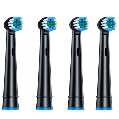 Electric Toothbrush Deep Clean Black + 4 Brush Heads