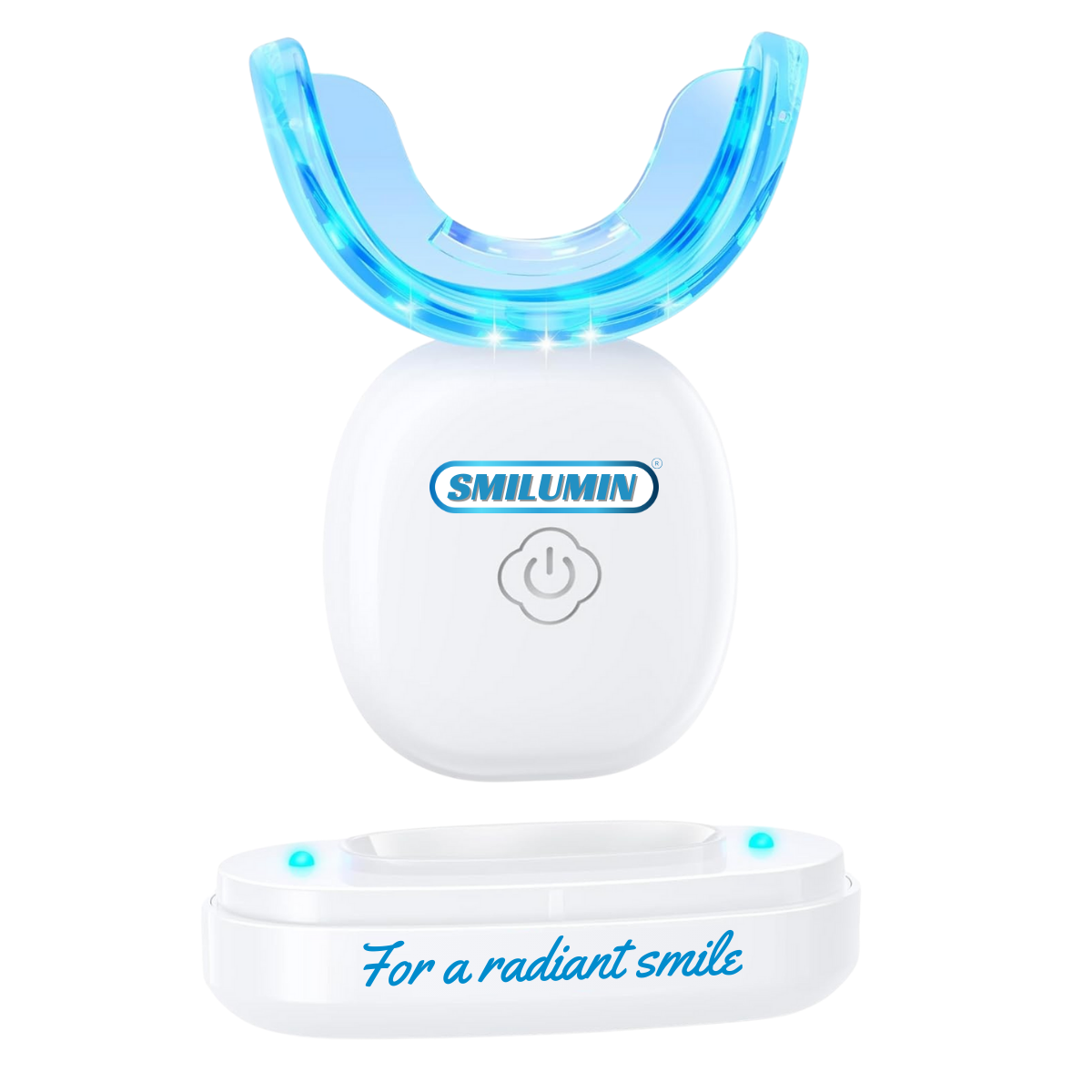 Smilumin Teeth Whitening Box with Strips and LED Light