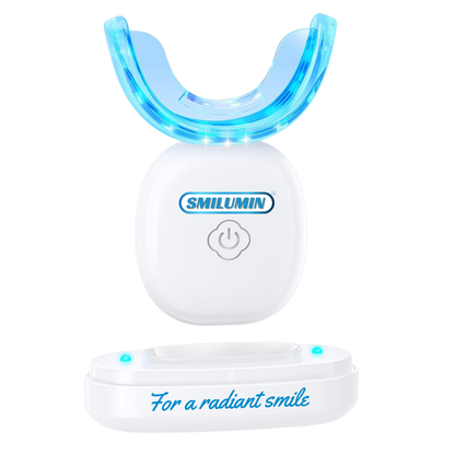 Smilumin Teeth Whitening Box with Strips and LED Light