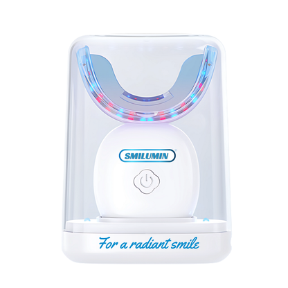 Smilumin Teeth Whitening Box with Strips and LED Light