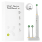 White Electric Toothbrush + 2 Brush Heads + UV Sterilizer