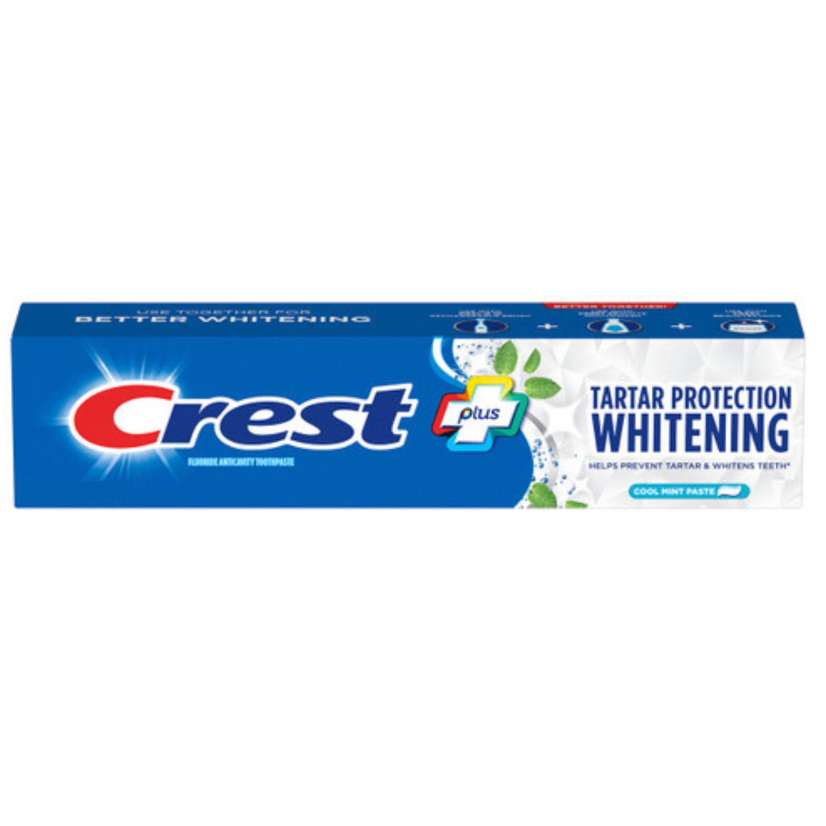 Toothpaste Crest Tartar Protection Whitening Cool Mint Paste 232g