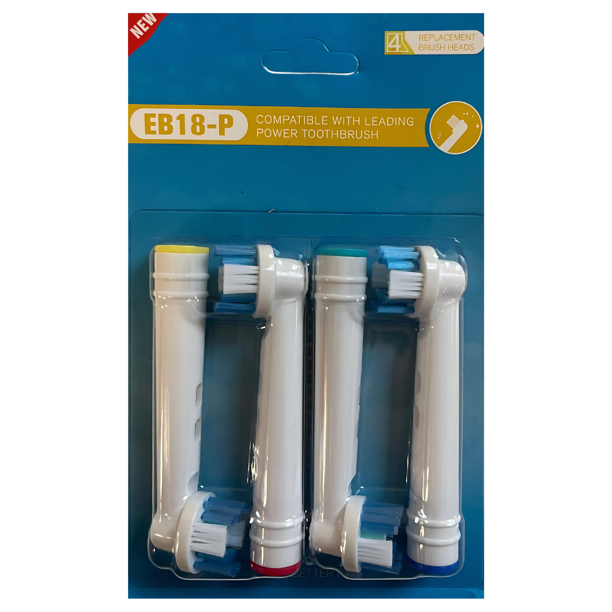 8-Pack Replacement Brush Heads for Oral-B- EB58X/EB18-P