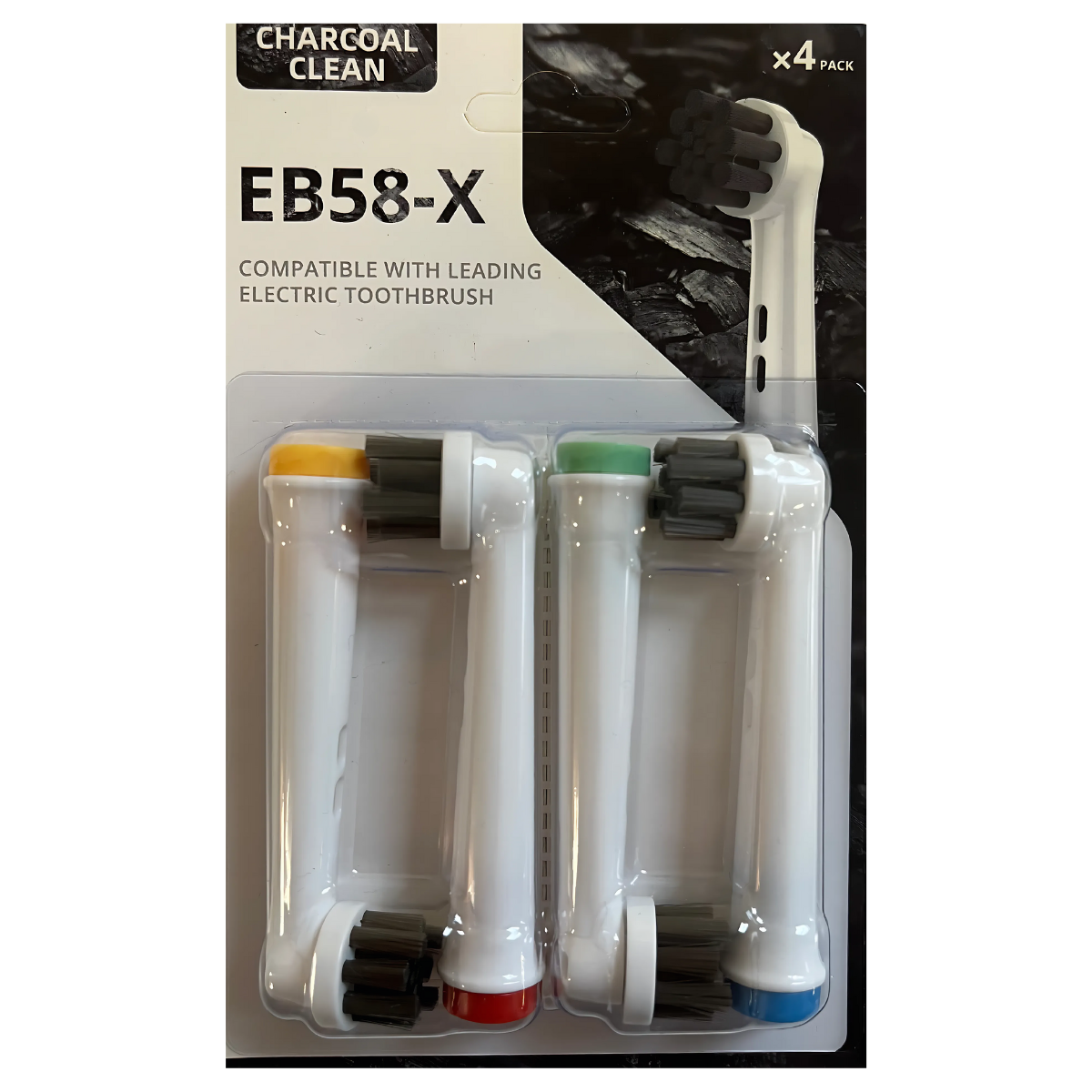 8-Pack Replacement Brush Heads for Oral-B- EB58X/EB18-P