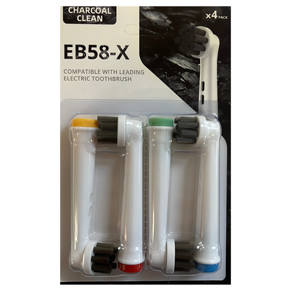 8-Pack Replacement Brush Heads for Oral-B- EB58X/EB18-P