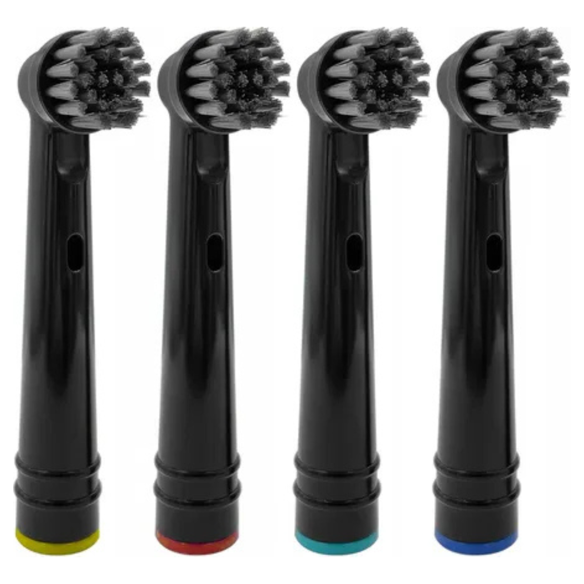 Braun Oral-B 8-Pack Replacement Brush Heads - EB17-P White & Black