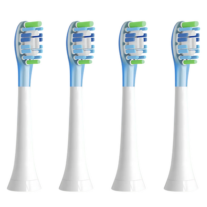 Philips Sonicare 8-Pack Replacement Brush Heads - YM9044 Black & White